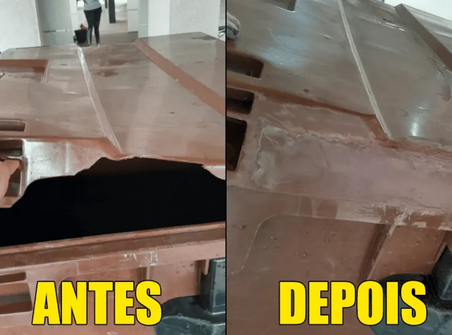 Reparo de contentor de lixo realizado pela Ecoplast (foto 5)