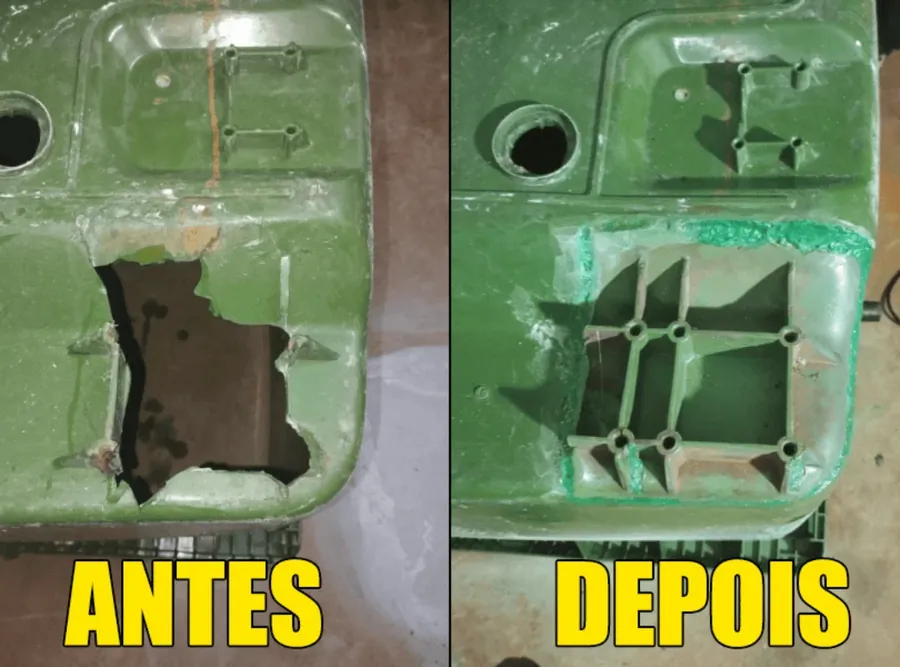 Reparo de contentor de lixo realizado pela Ecoplast (foto 12)