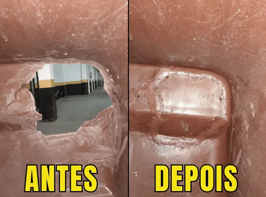 Reparo de contentor de lixo realizado pela Ecoplast (foto 17)